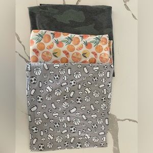 COPY - Copper Pearl swaddle orange print only